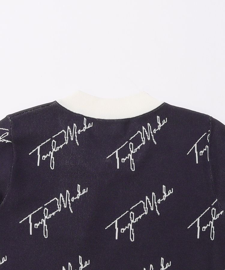 テーラーメイド ニット テーラーメイドゴルフ TG 【ストレッチ】ジャガードロゴVネックニット