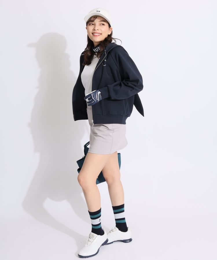 ジャックバニー JB 【吸水速乾】ダブルフェイスカノコ半袖モックネック