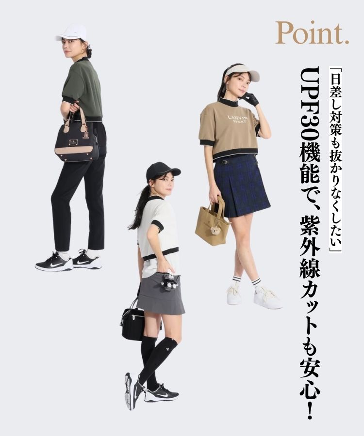 き*こ様 5943 ランバン スポール レディース ゴルフウェア レイヤード調5 き*こ様 5943 ランバン スポール レディース ゴルフウェア