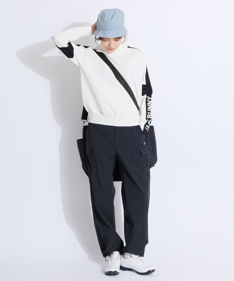 なな ジャックバニー 撥水ロングパンツ クロップドパンツ ゴルフ ジャックバニー JB 【撥水】ミニリップカーゴパンツ レディース