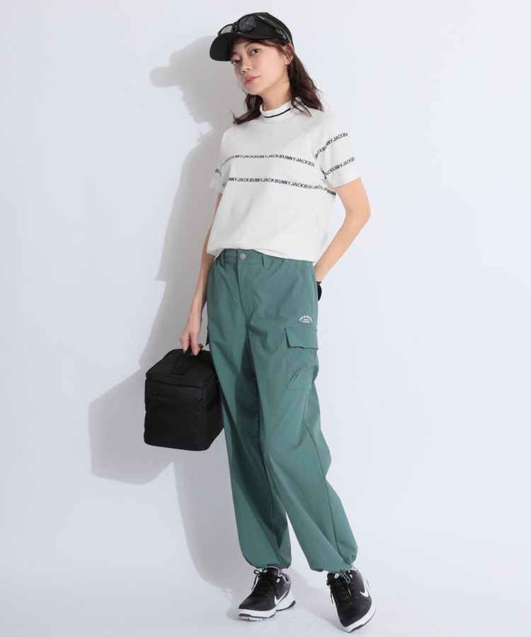 ジャックバニー JB 【撥水】ミニリップカーゴパンツ レディース