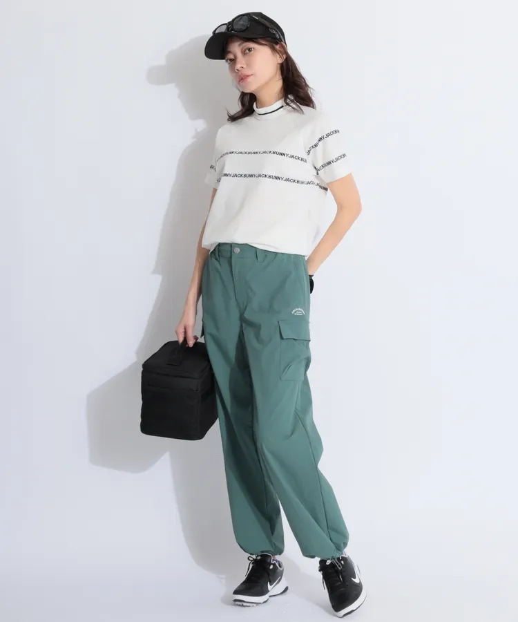 ジャックバニー JB 【撥水】ミニリップカーゴパンツ レディース