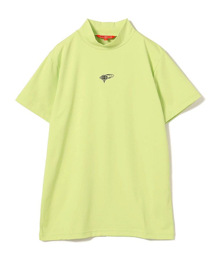 ビームスゴルフ BE 【吸水速乾UV】バックロゴラインモックネック