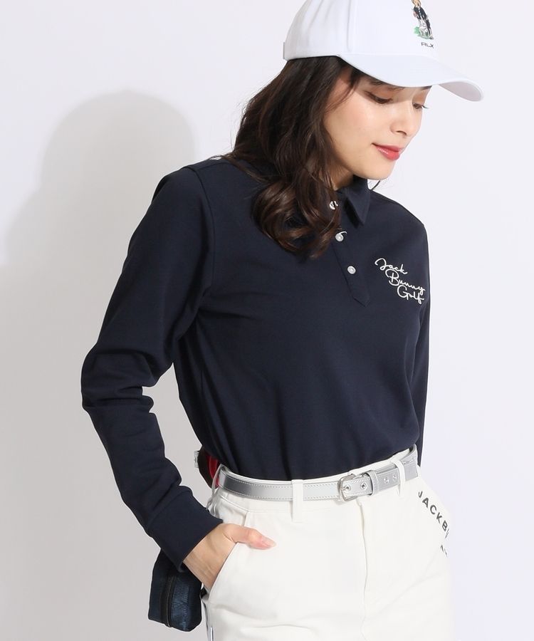 ジャックバニークールフリーカノコワッペンポロとツイルストレッチスカートセット ジャックバニークールフリーカノコワッペンポロとツイルストレッチ