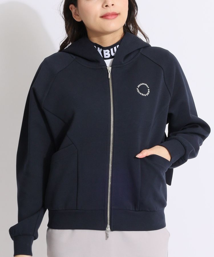 パーカー ジャックバニー  ダンボール天竺ジップアップパーカー レディース パーカー ジャックバニー ダンボール天竺ジップアップパーカー