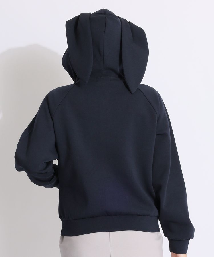 ジャックバニー JB うさぎ耳付きダンボールフルジップパーカー