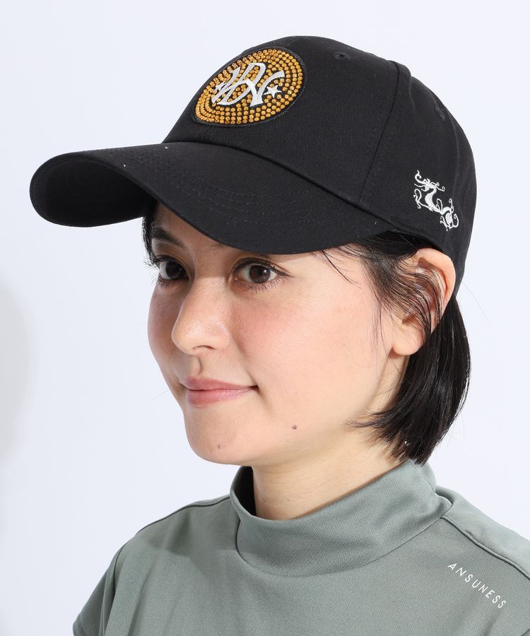 ダンスウィズドラゴン DD サークルラインストーンロゴツイル