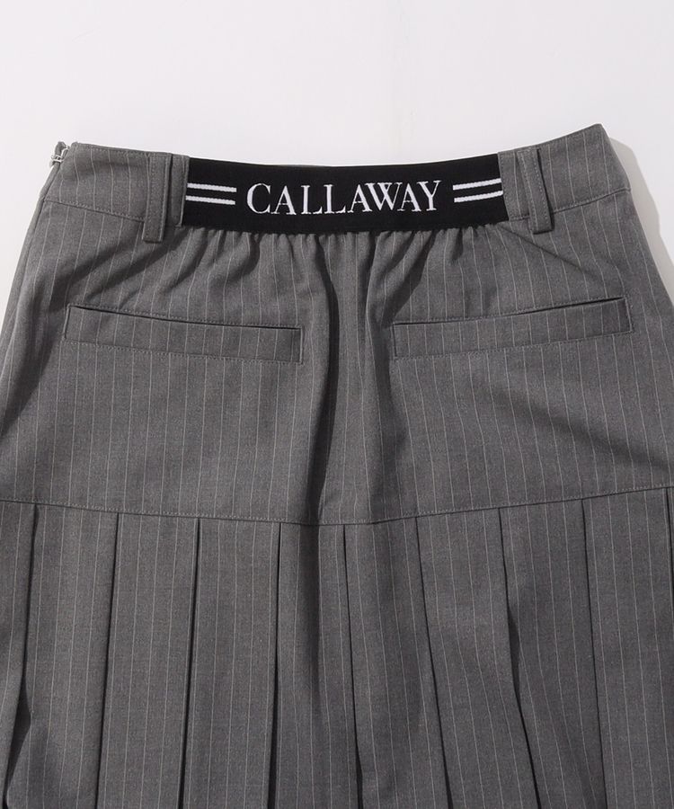 キャロウェイ CA 【ストレッチ】バックロゴピンストライププリーツ