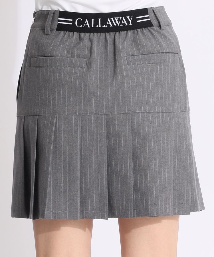 ストライプ プリーツスカート レディース ゴルフ ピンストライププリーツスカート (WOMENS) | スカート