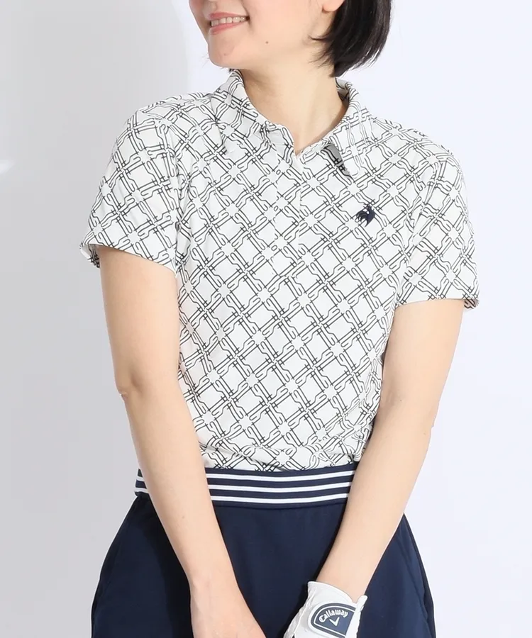 新品　ルコックスポルティフ　レディースゴルフポロシャツ　新品未使用 le coq sportif GOLF セール 公式 ルコックスポルティフ ゴルフ
