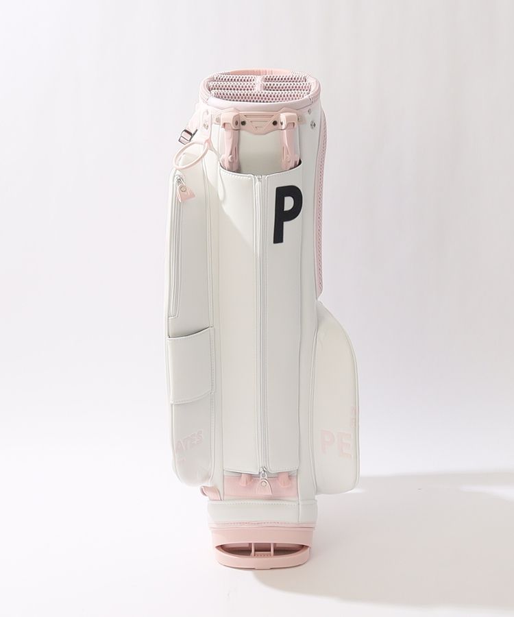 PEARLY GATES キャディバッグ ホワイト・ピンク パーリーゲイツ PG 【LimitedEdition2】バイカラースタンド