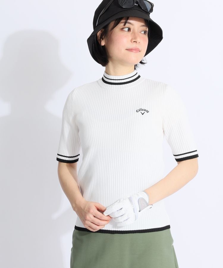 キャロウェイ ダンボールニット　モックネック レディース　Sサイズ 楽天市場】キャロウェイ アパレル 2024年春夏モデル レディース