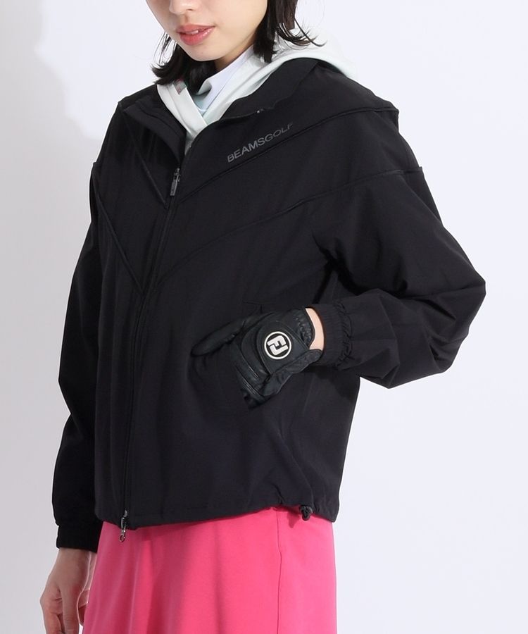 ビームスゴルフ BE 【撥水】パイピングラインブルゾン