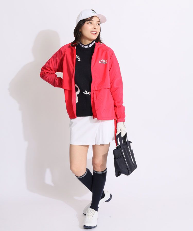 Jack Bunny!! 3色Wジャガード クルーネックニットプルオーバー ジャックバニー JB ジャガードプルオーバークルーネックニット