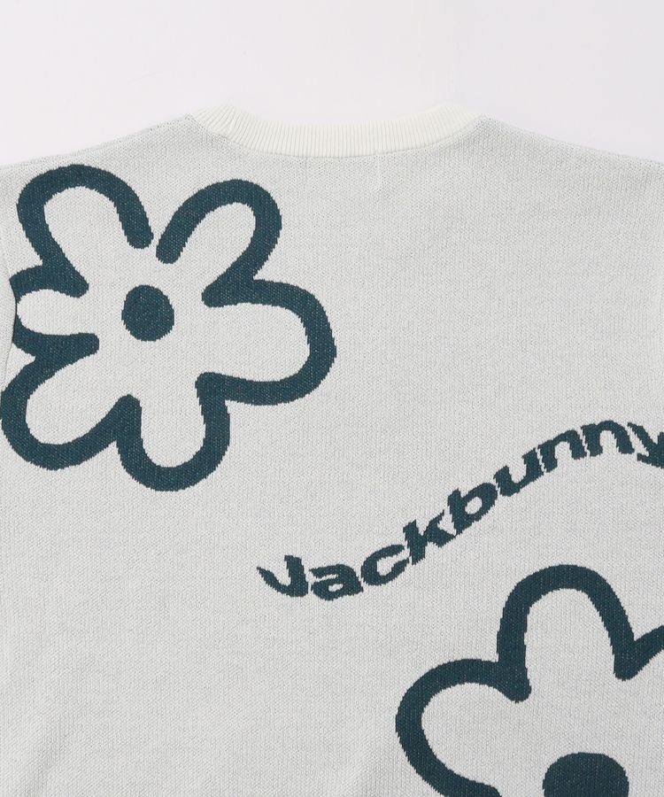 ジャックバニー JB ジャガードプルオーバークルーネックニット