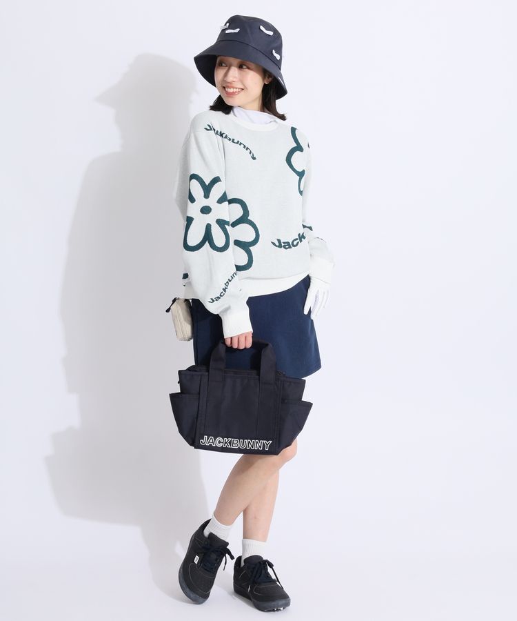 ジャックバニー JB ジャガードプルオーバークルーネックニット