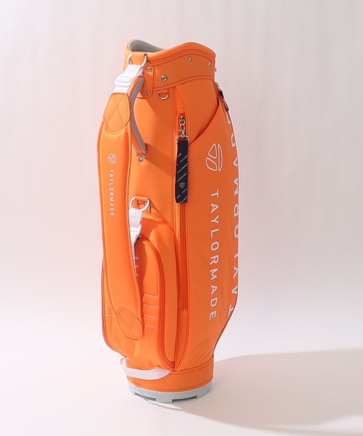 TaylorMade 1R ゴルフバッグ ブラック/オレンジ フードなし NEW TaylorMade 2025 Qi35 Tour Black/Silver Golf Staff Bag w