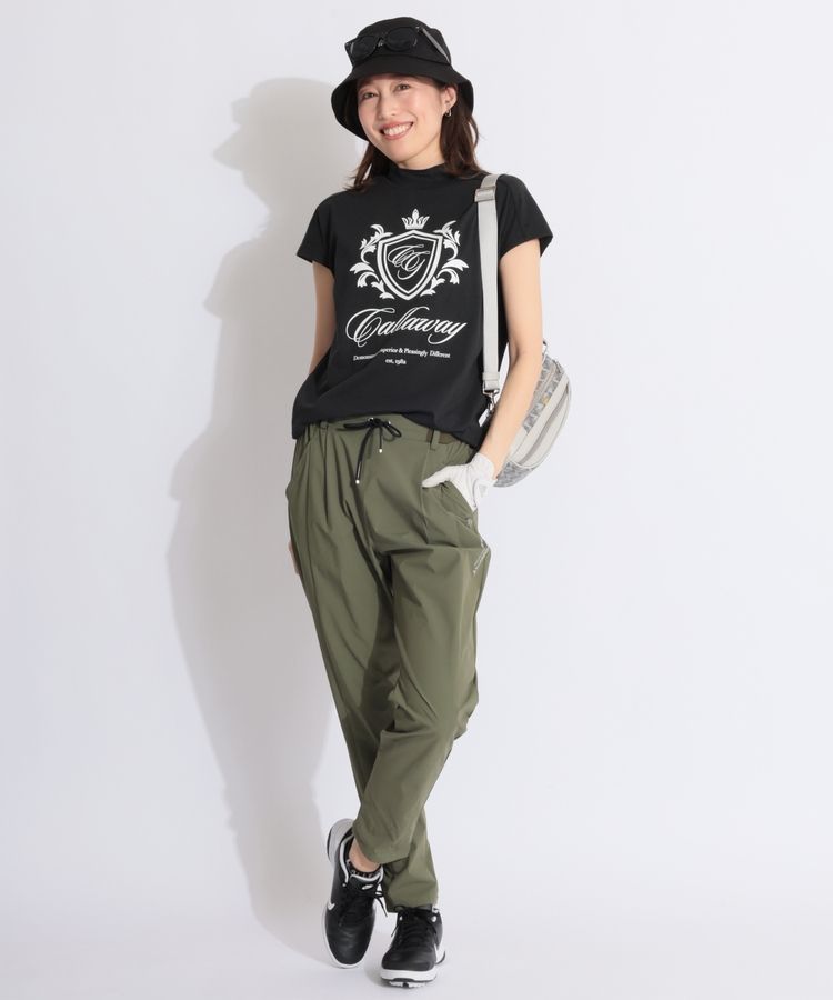 キャロウェイ CA 【8WAYストレッチ】フロントタックテーパードパンツ