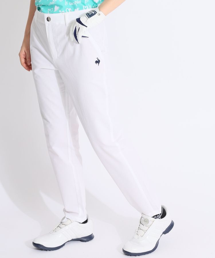 【LCSWaistFit】シンプル9分丈テーパードパンツ