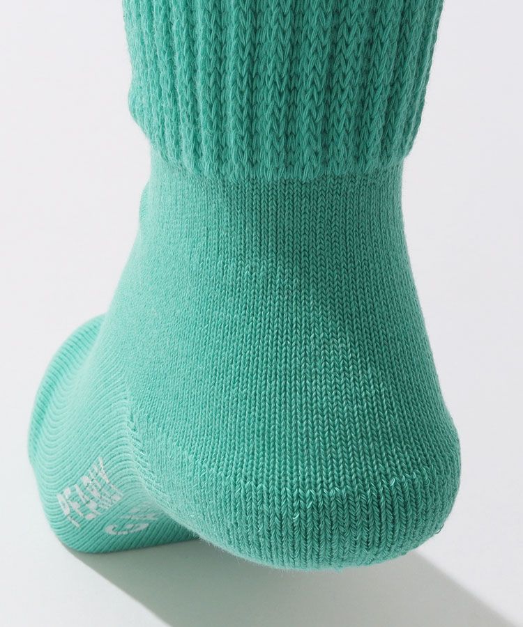 パーリーゲイツ PG ルーズ風バイカラーミドルソックス レディース