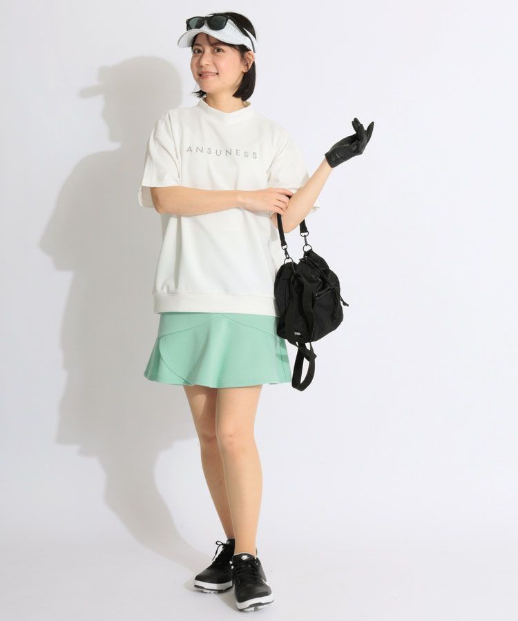 ジュン＆ロぺ JR ラインストーンロゴアニマル柄サンバイザー