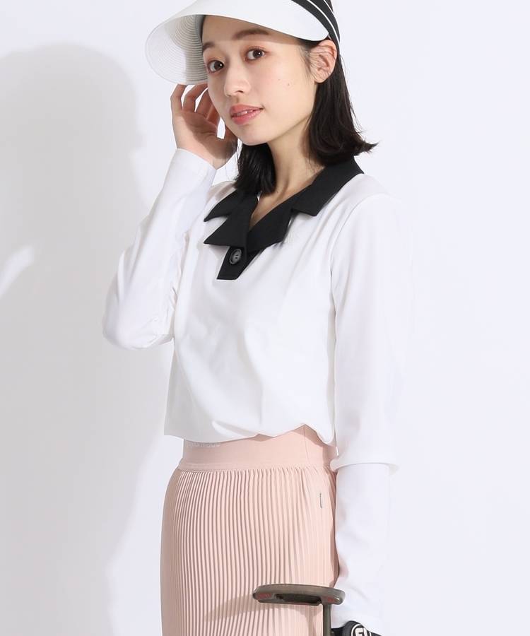 BE MiyuIkeda×BEAMSGOLF/バイカラーシャツ