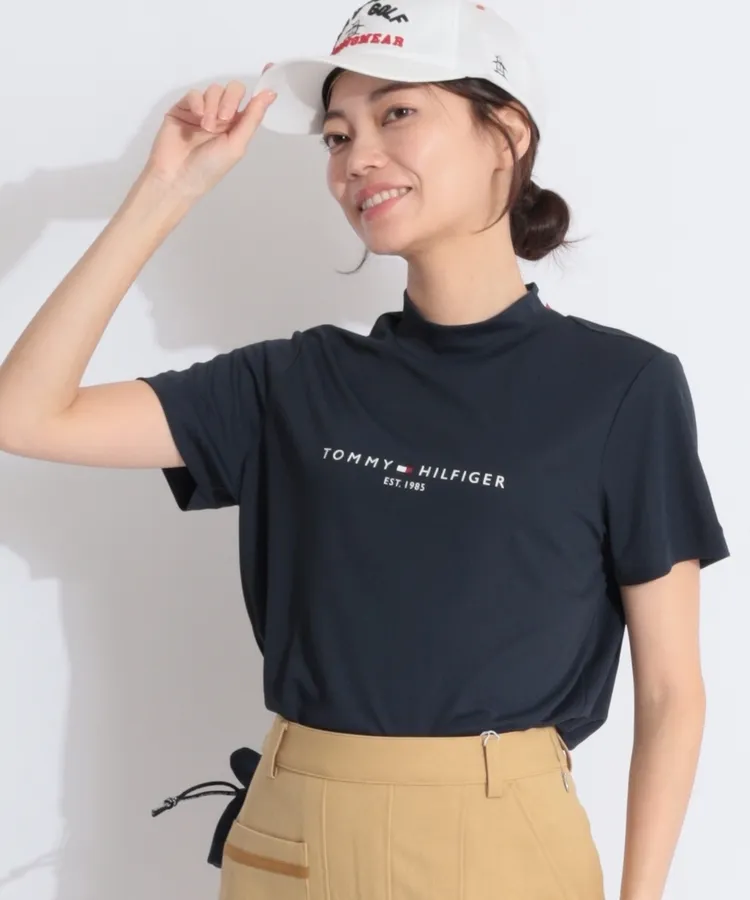 トミーヒルフィガーゴルフ TH 【UV吸水速乾】バックネック