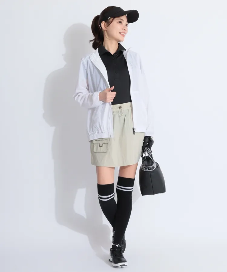 PING APPAREL】デジタルノイズプリントリップ撥水総裏メッシュ