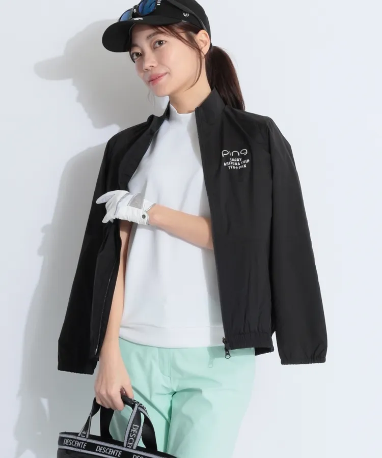 デサントゴルフ DE 【吸汗速乾】フロントロゴ刺繍ツイルキャップ