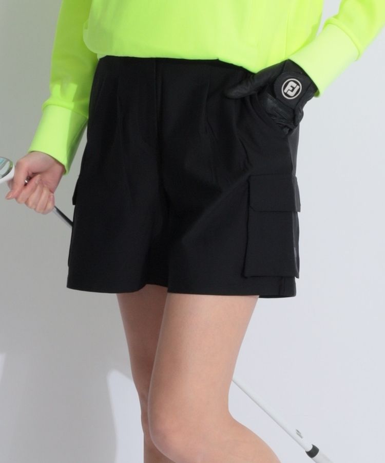 【入手困難】デサントゴルフ 2WAY ストレッチ ショートパンツ W79 カーキ デサントゴルフ DESCENTE ゴルフ 2WAYストレッチショートパンツ