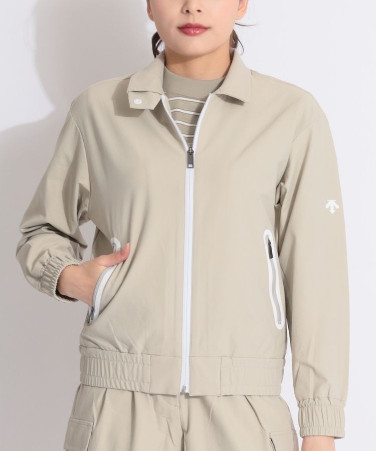 デサントゴルフ DE 【撥水ストレッチ】CORDURAスタンドネック