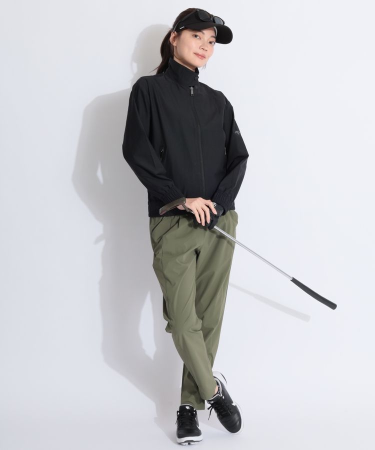 デサントゴルフ　フルジップブルゾン　ジャケット　ストレッチ　撥水 デサントゴルフ DESCENTE ゴルフ ナイロンストレッチフルジップ