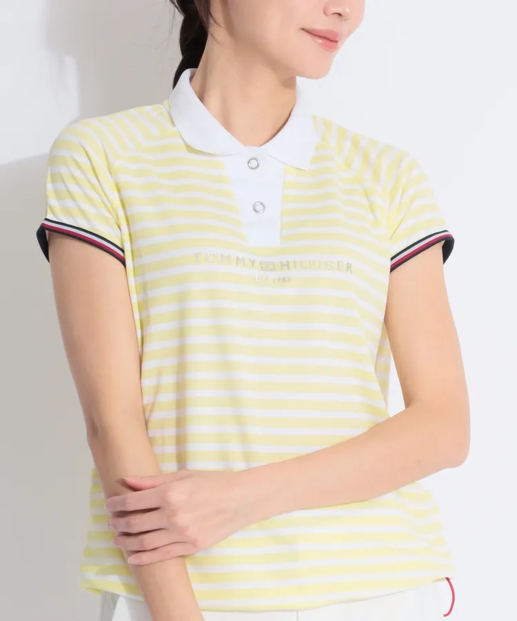 新品タグ付き　トミーヒルフィガー　ゴルフウェア　レディース　パンツ　M ベージュ 最終値下げ‼️トミーヒルフィガー ゴルフウェア レディース