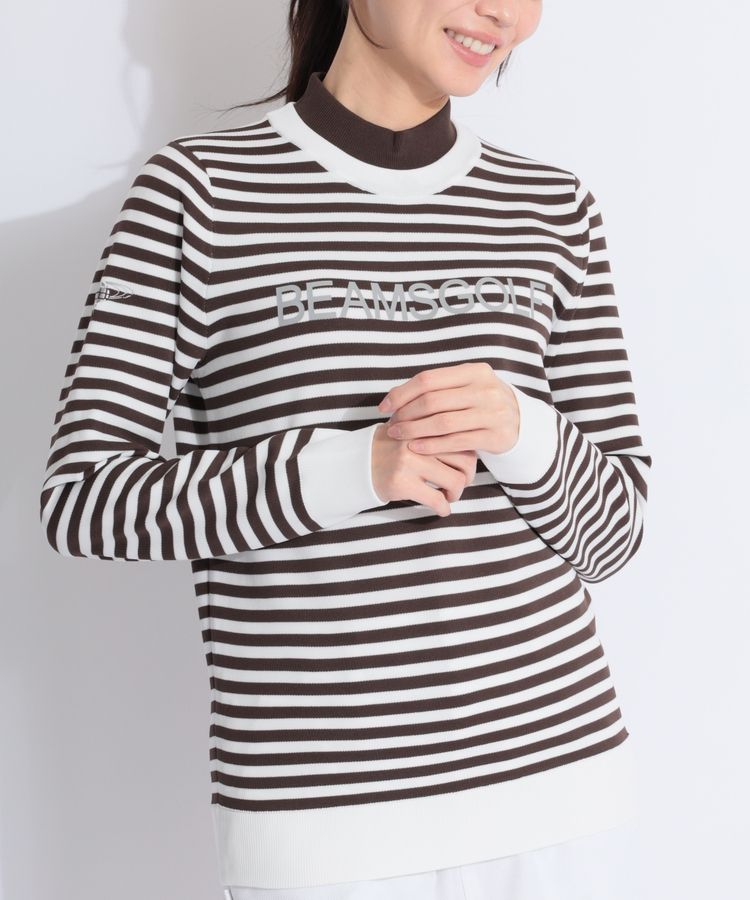 美品☆ビームスゴルフ　ハイブリッドダウン　ニット　カモフラ柄　2way 近年 美品☆ビームスゴルフ ハイブリッドダウン ニット カモフラ柄