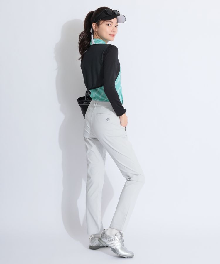 デサントゴルフ DE 【撥水ストレッチ】定番スリムロングパンツ