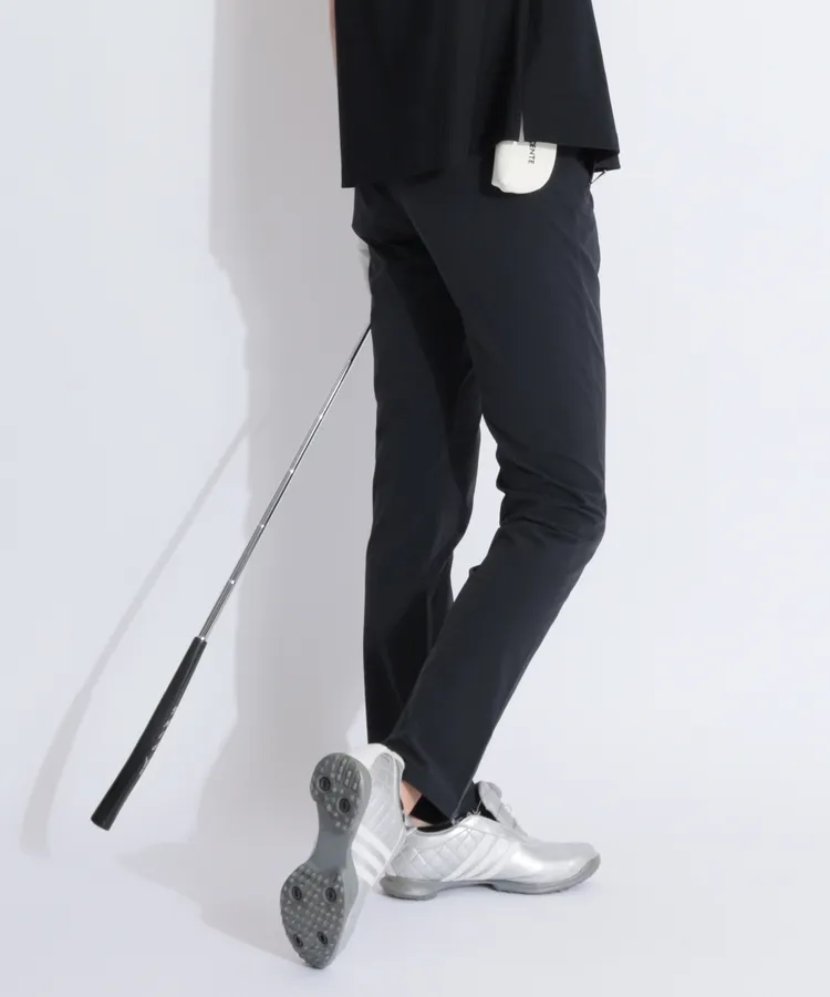 デサントゴルフ DE 【撥水ストレッチ】定番スリムロングパンツ