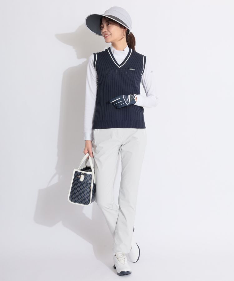 デサントゴルフ DE 【撥水ストレッチ】定番スリムロングパンツ