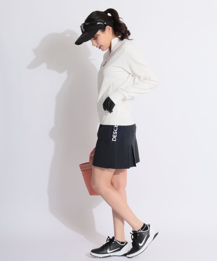 デサントゴルフ DE 【UV】一体型ペチパンツ付きバックプリーツスカート