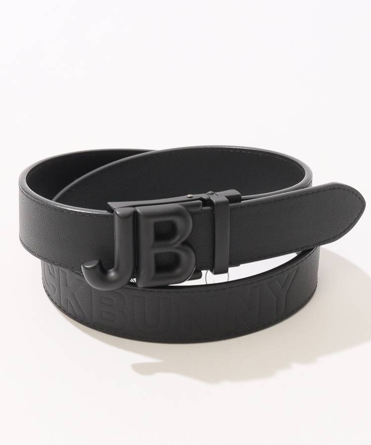 ジャックバニー JB 合皮セレーションロゴベルト レディースゴルフ