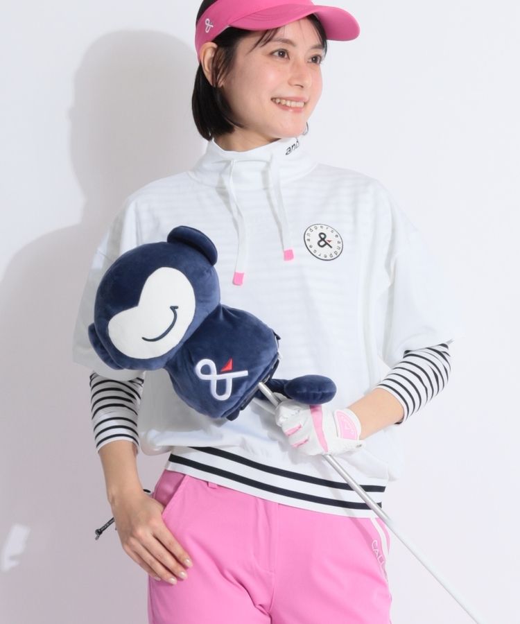 アンパスィ AP 【引っかけ軽減】ネックドロストアクティブニットプル