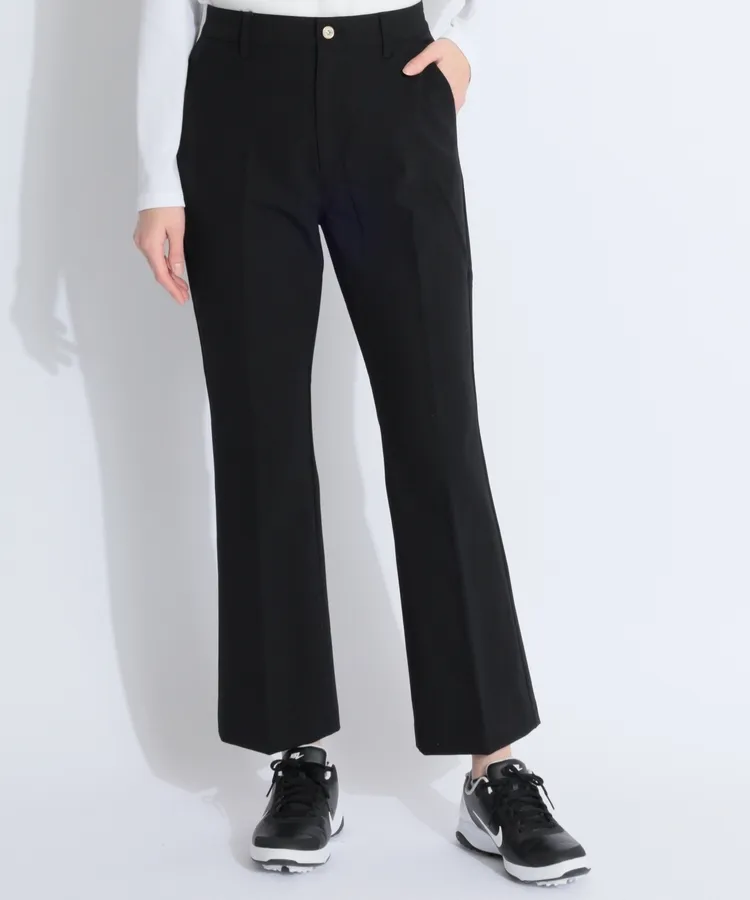 レザレクション RR センタープレスフレアロングパンツ