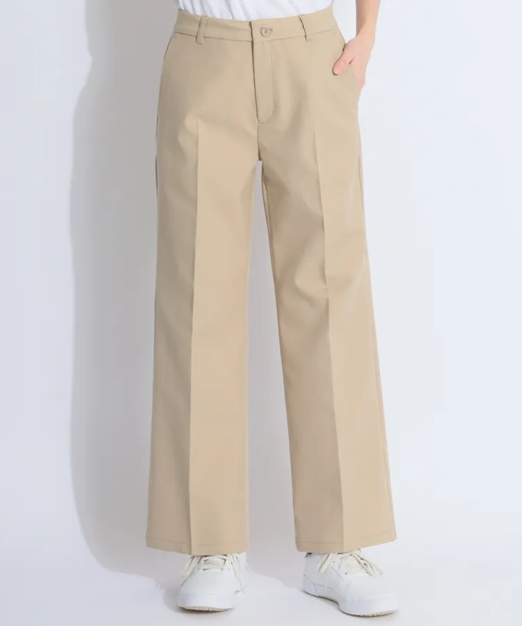 ビームスゴルフ BE センタープレステーパードパンツ レディース