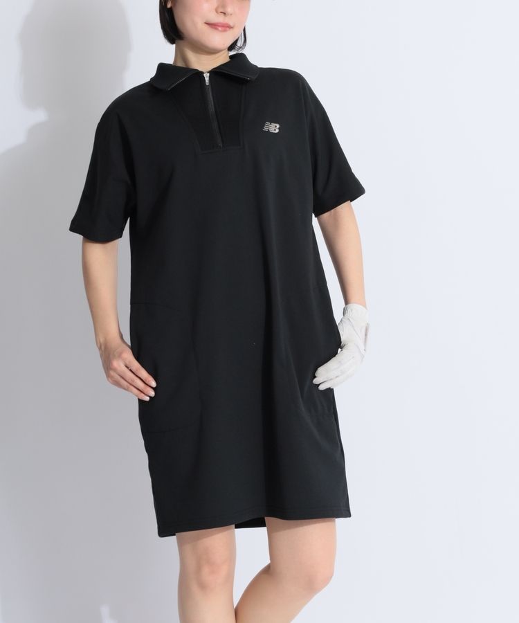 ニューバランスゴルフ NB 【ストレッチ】リブスタンドネック半袖