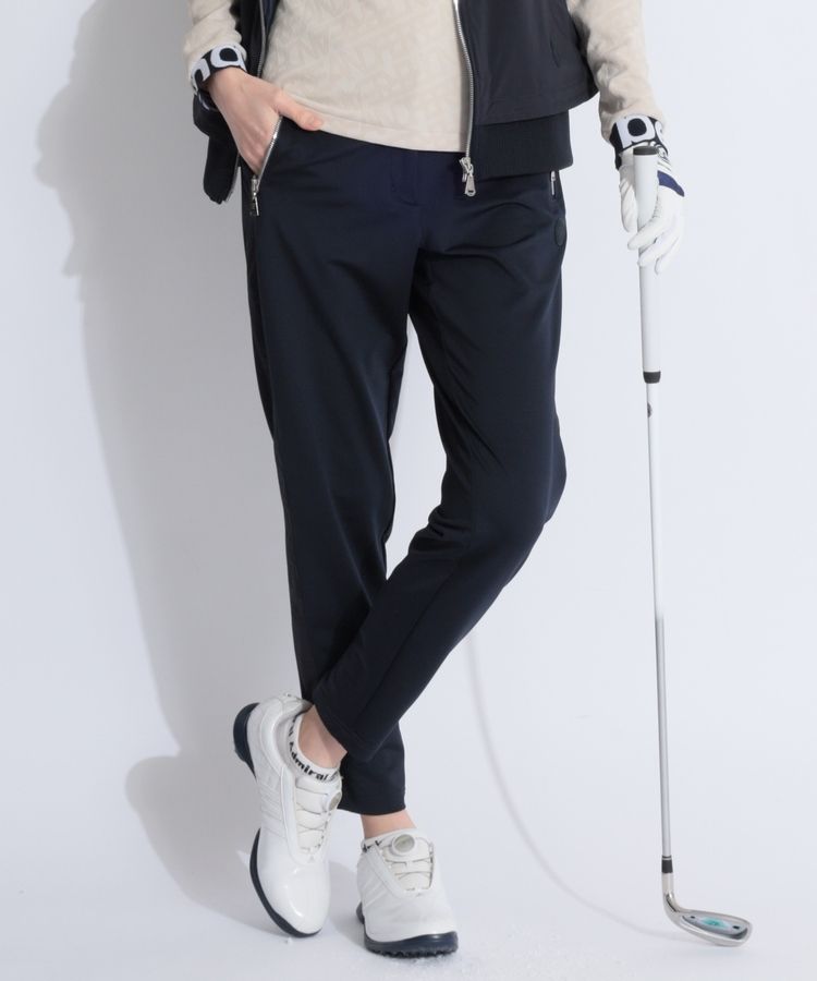 アンパスィ　ゴルフウェア　パンツ and per se アンパスィ パンツ ゴルフウェア メンズ 春夏用 紺