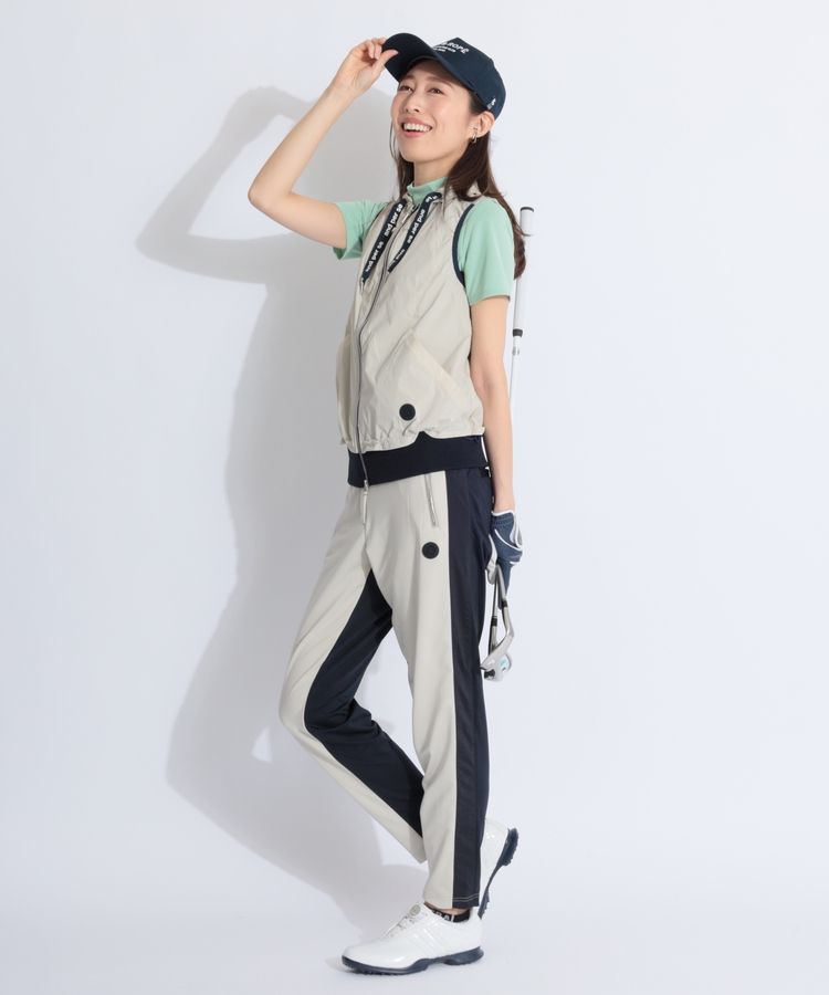 M 未使用　アンパスィ　レディース　ゴルフパンツ　ネイビー アンパスィ AP 【ネイビーエディション】【マルチストレッチ