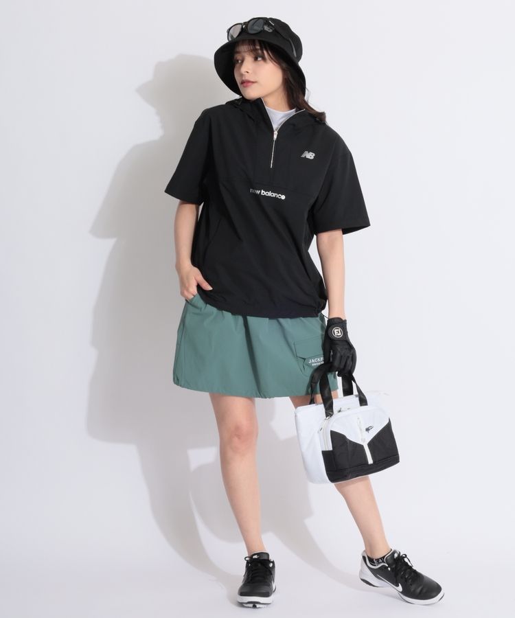 ニューバランスゴルフ NB 【撥水防風】ハーフジップ半袖