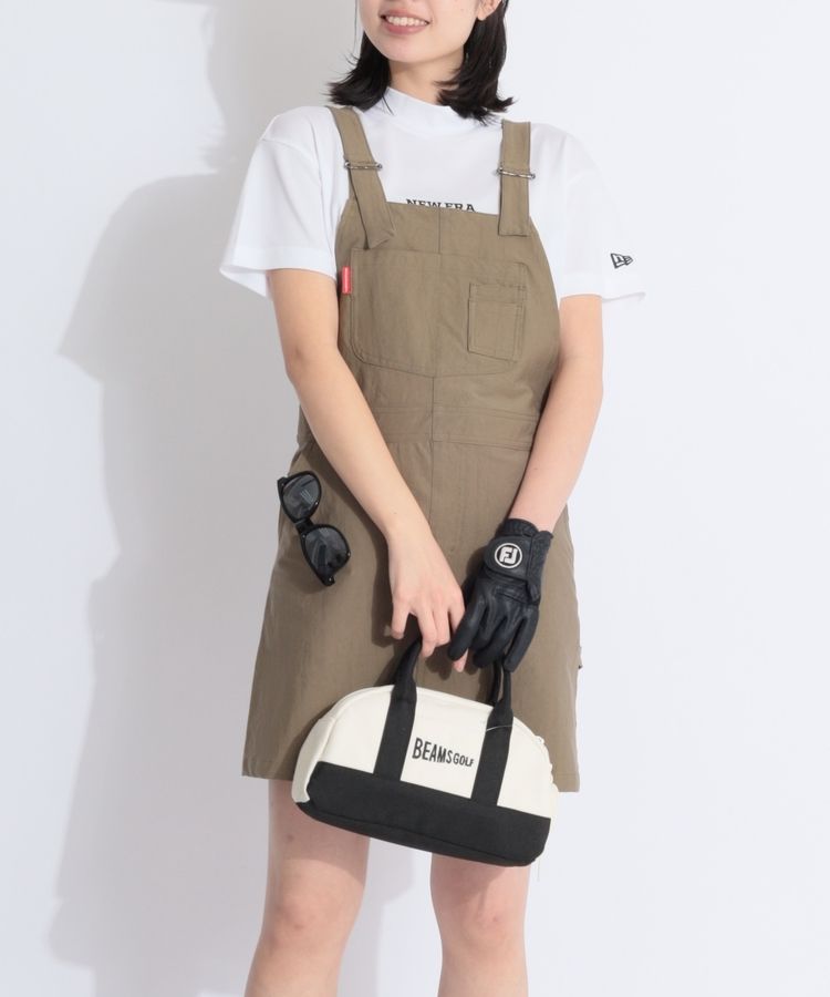 ロサーセン　ブルゾン　スカート　セット　美品 ロサーセン 撥水ナイロンストレッチスカート 045-77843（ネイビー