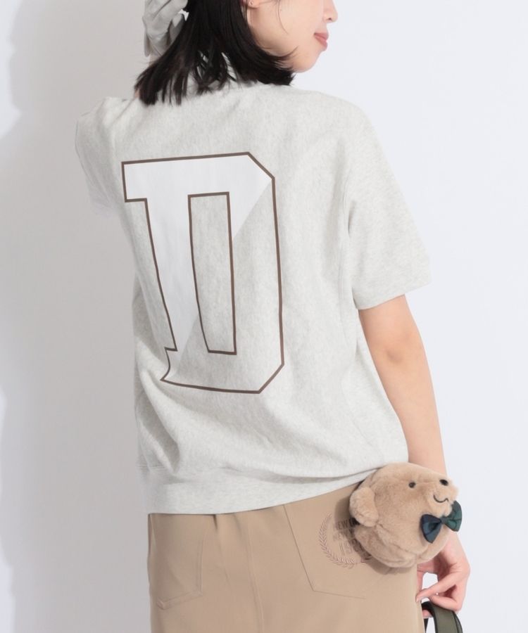 美品　BEAMS GOLF×Champion 半袖スウェット M Champion チャンピオン 半袖 スウェットシャツ レディース 半袖