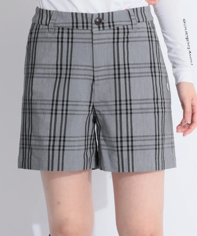 直営店舗限定】チェック柄 リラックス ショートパンツ (MENS