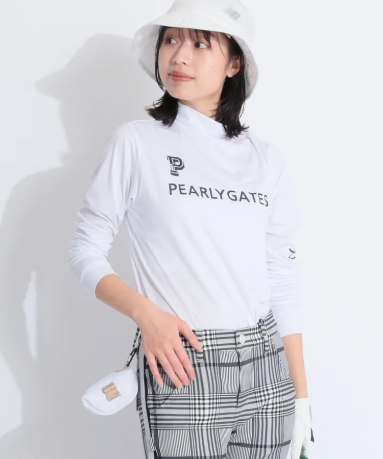 美品】PEARLY GATES ATHL 長袖インナーモックネックシャツ 2